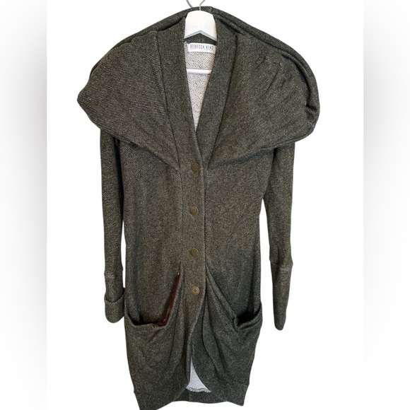 Rebecca King THREE WAY SWEATER - FOREST GREEN - Picture 4 of 11